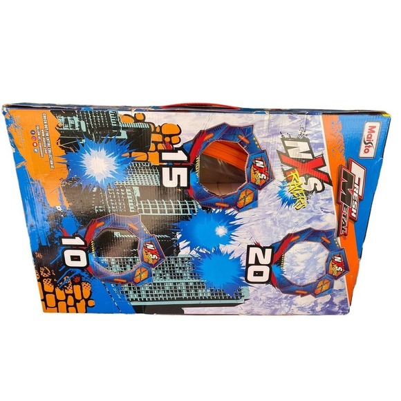 Maisto Nxs Racers Double Loop Dual Race With Two Cars NEW - Picture 3 of 4